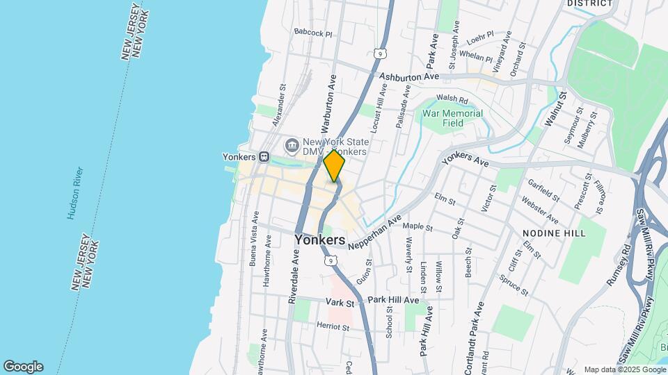 12 N Broadway Map and Location Details