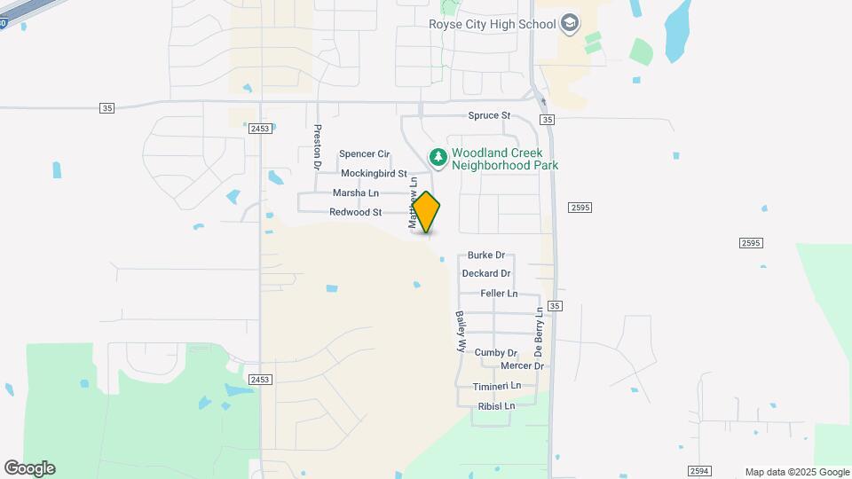 1021 Peach St Map and Location Details