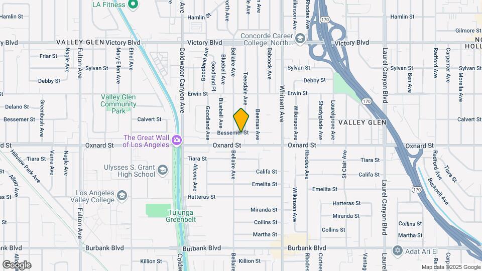 12640 Bessemer St Mapa y Detalles de la Ubicación