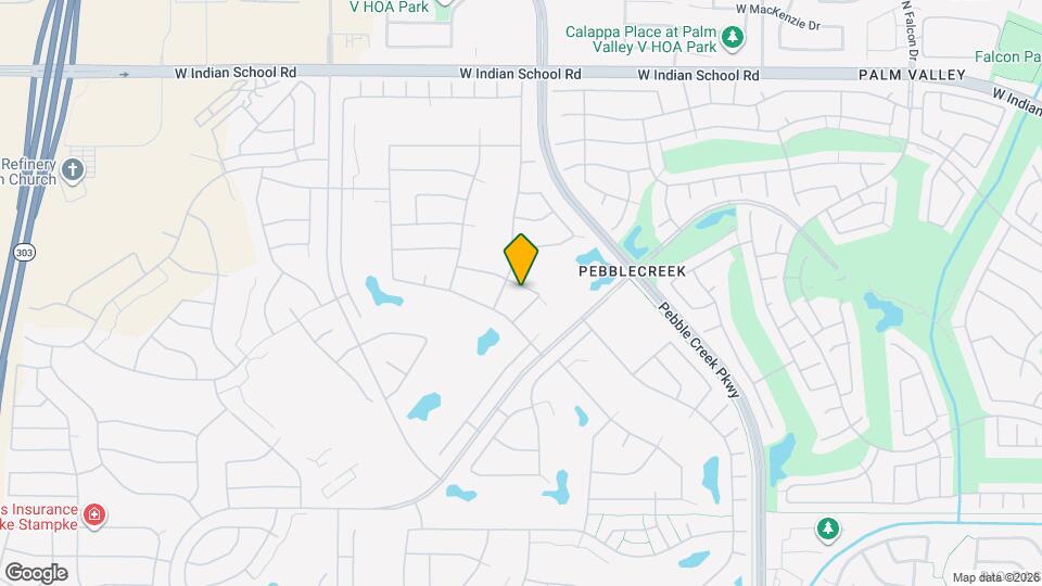 15973 W Sheila Ln Map and Location Details