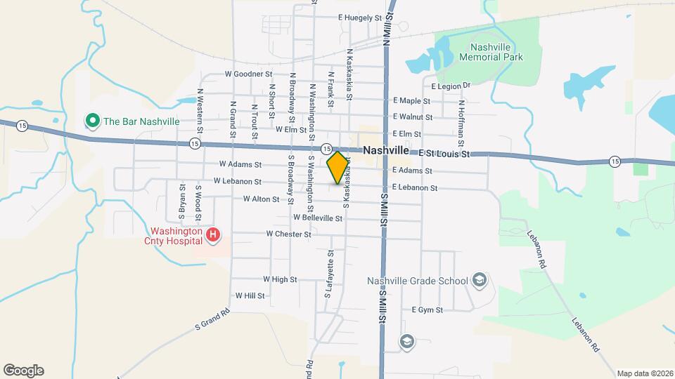 154 W Lebanon St Mapa y Detalles de la Ubicación