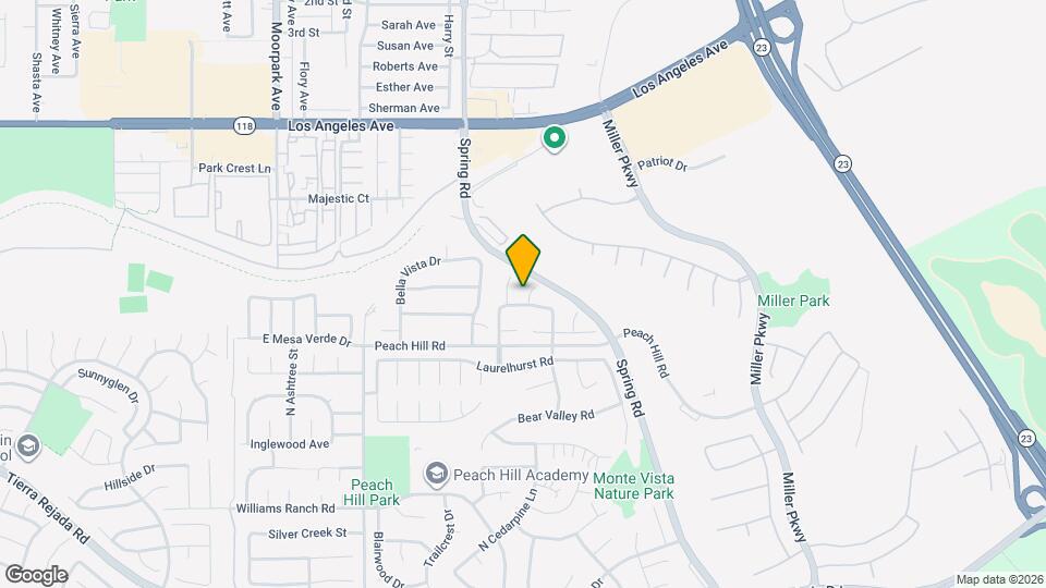 4539 McBeth Ct Map and Location Details