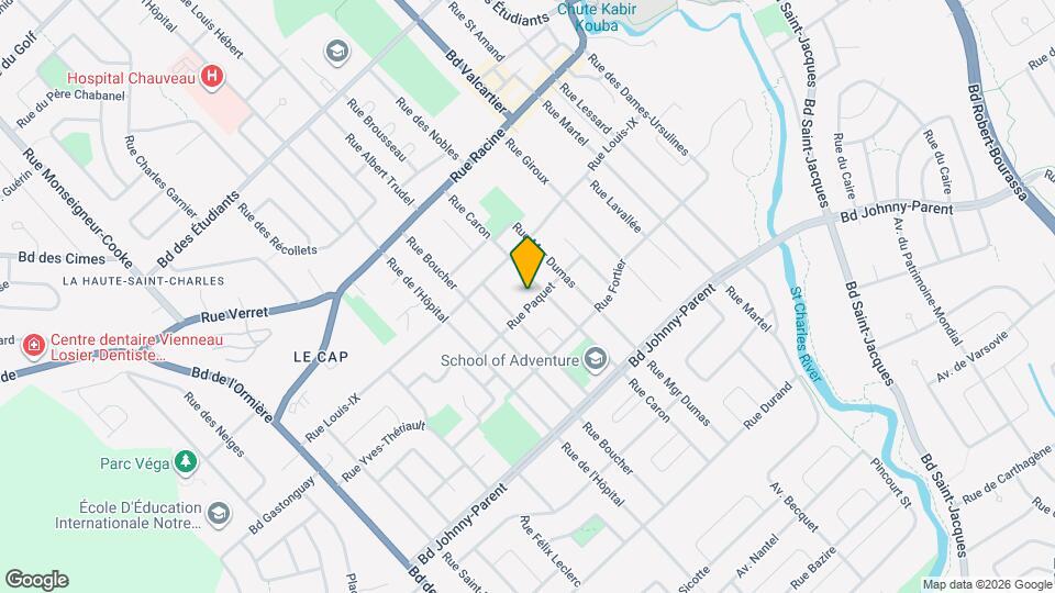 40-44 Paquet Rue Map and Location Details