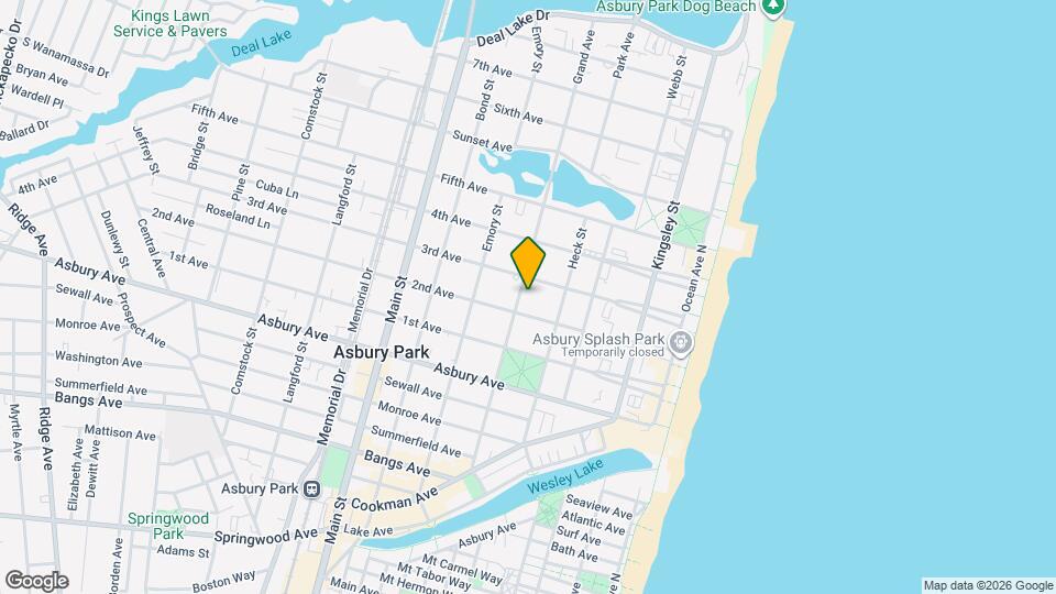 1004 Grand Ave Mapa y Detalles de la Ubicación