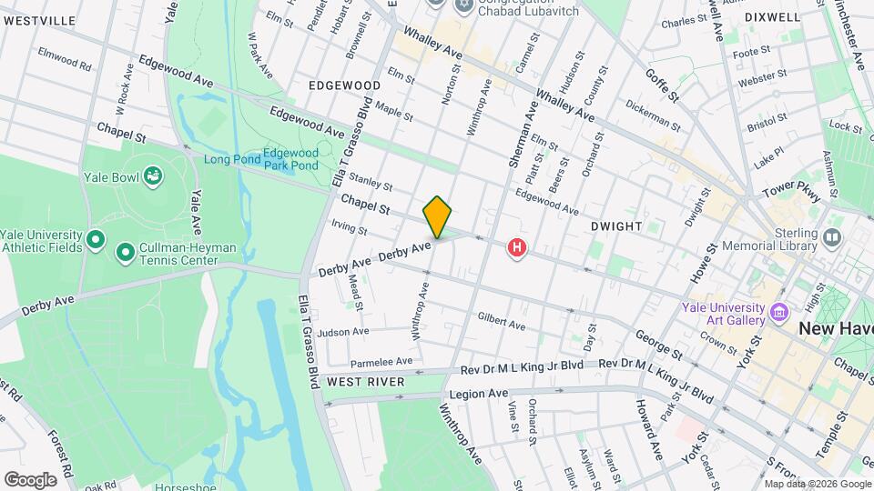 279 Winthrop Ave, Unit 3D Map and Location Details