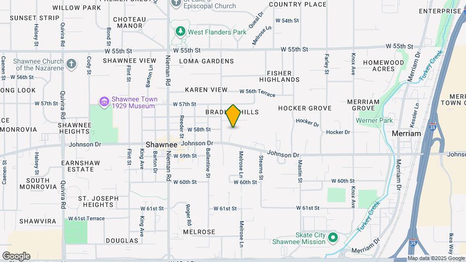 5801 Larsen Ln Map and Location Details