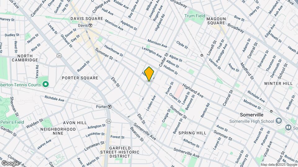 265 Summer St, Unit 7 Map and Location Details