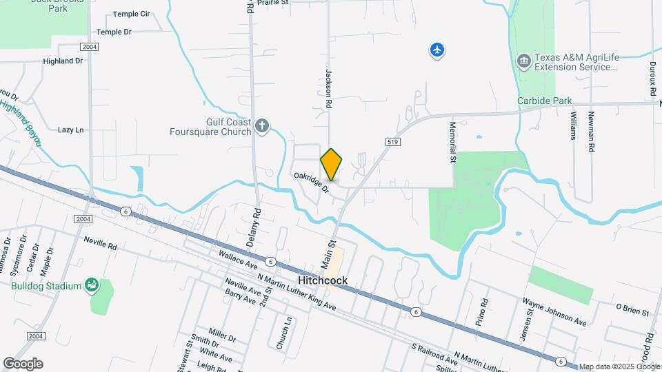 7810 Oakridge Dr Map and Location Details