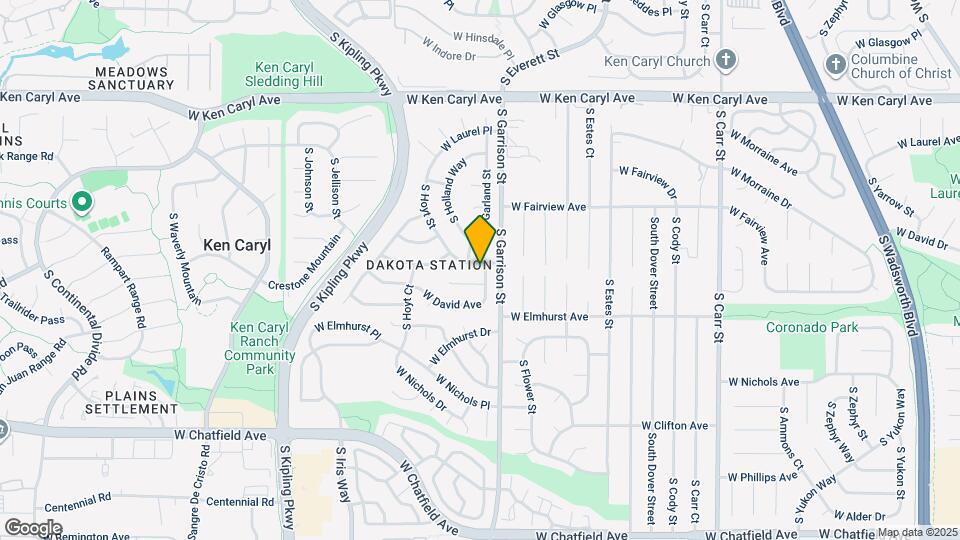 9262 W Walden Ave Map and Location Details