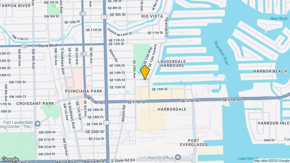 1050 SE 15th St, Unit 604 Map and Location Details