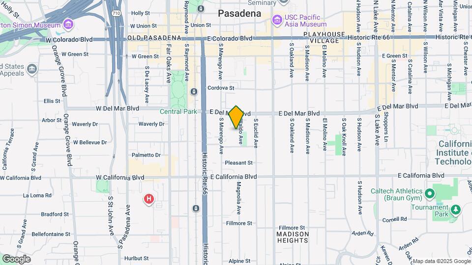 393 Waldo Ave Map and Location Details
