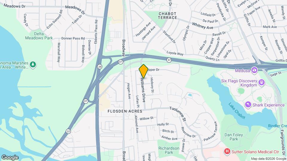 312 B.W. Williams Drive Mapa y Detalles de la Ubicación