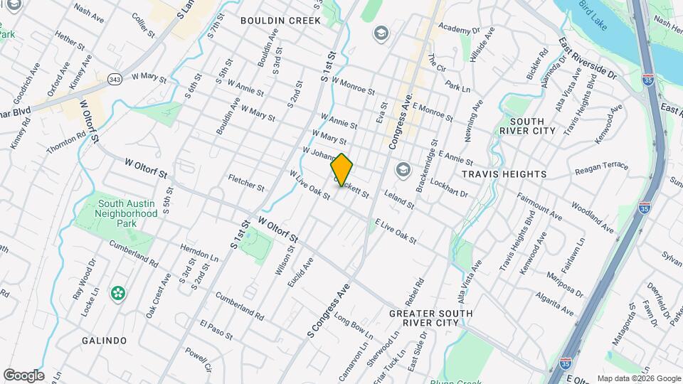 2107 Newton St Map and Location Details