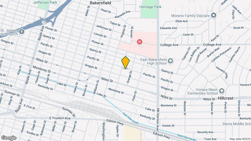 1819 Pacific St Map and Location Details