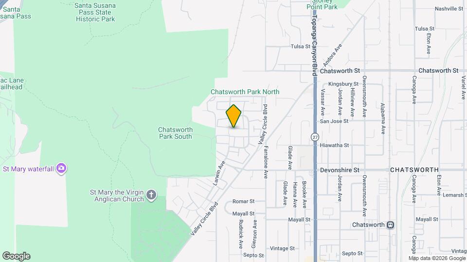 10432 Larwin Ave Map and Location Details