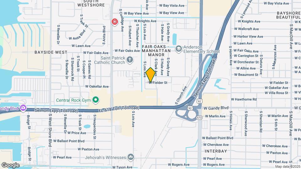 4106 W Fielder St Map and Location Details