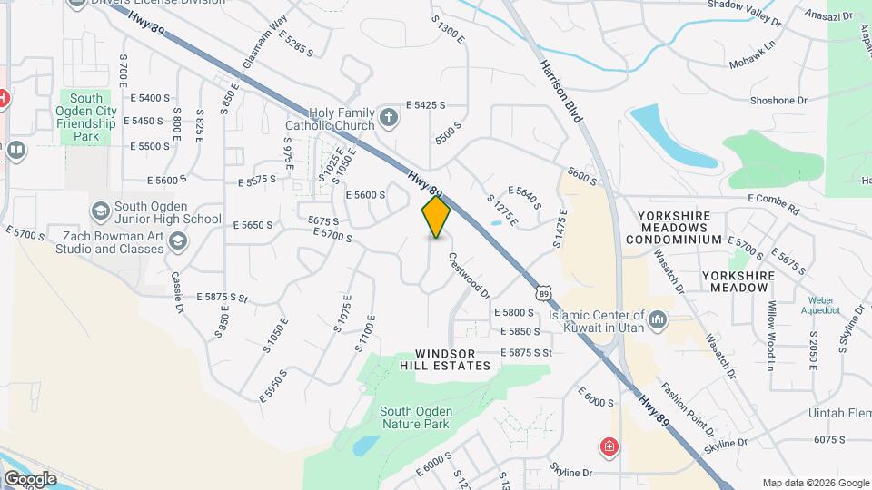 5702 Maplewood Dr Map and Location Details