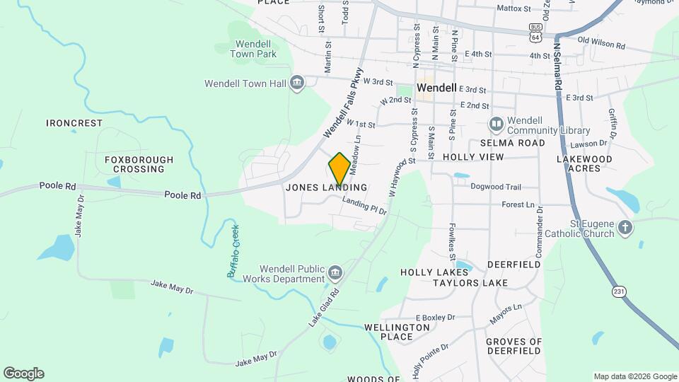 406 Landing Pl Dr Map and Location Details