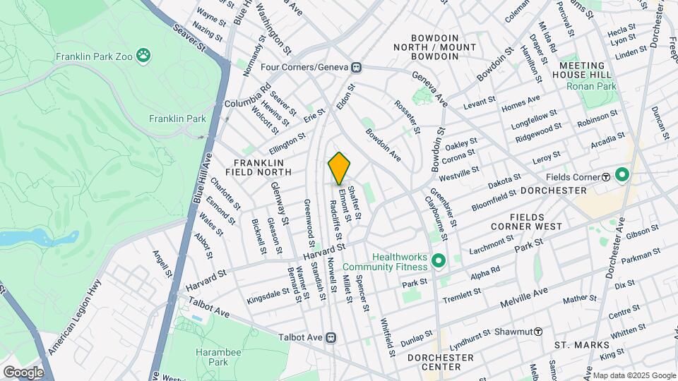 66 Elmont St Map and Location Details