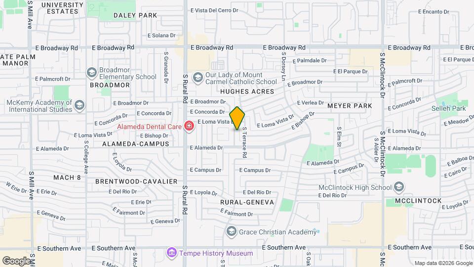 2527 S Rita Ln Map and Location Details