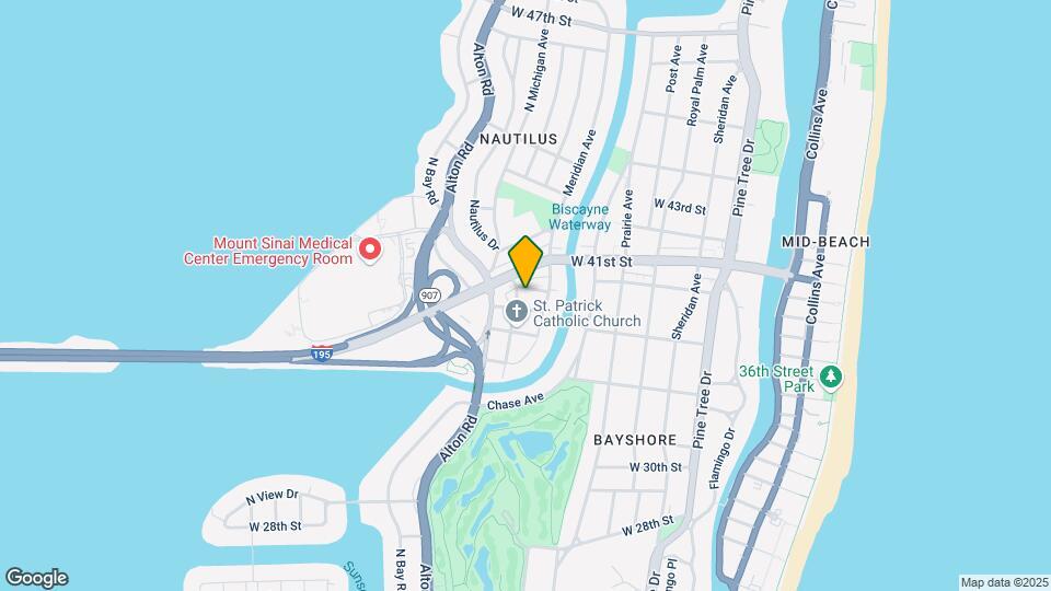 836 W 40th St-Unit -2 Map and Location Details