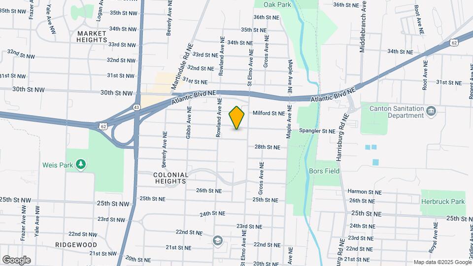 1403-1429 29th St NE Map and Location Details