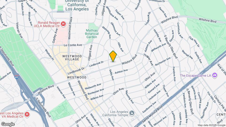 10727 Wilshire Blvd Map and Location Details