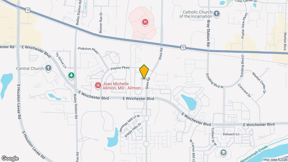 158 E Porter Run Dr Map and Location Details