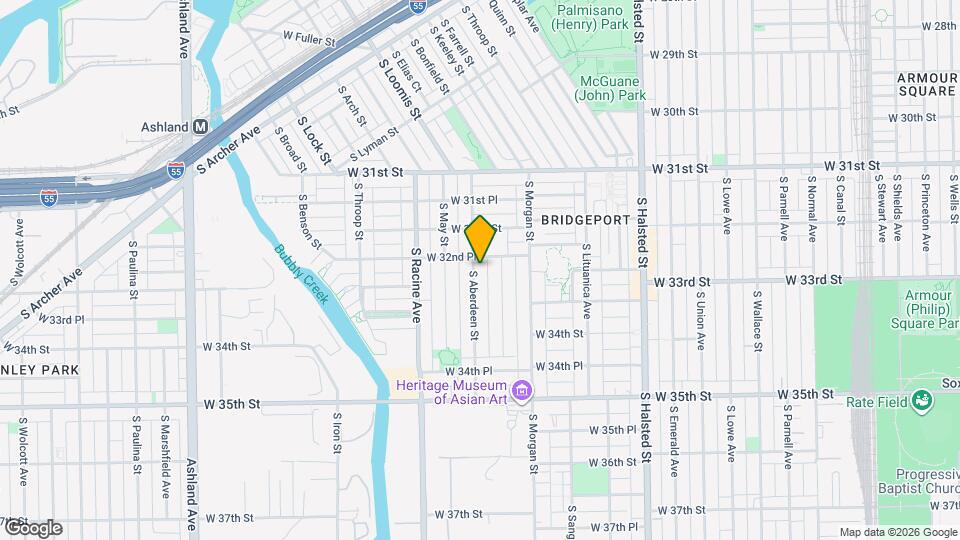 3237 S Aberdeen St Map and Location Details