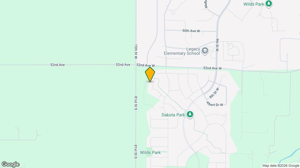 1170 Albert Ct W Map and Location Details