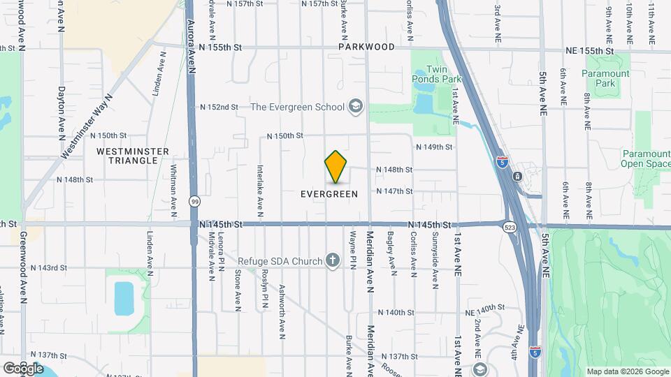 1811 N 147th St Map and Location Details