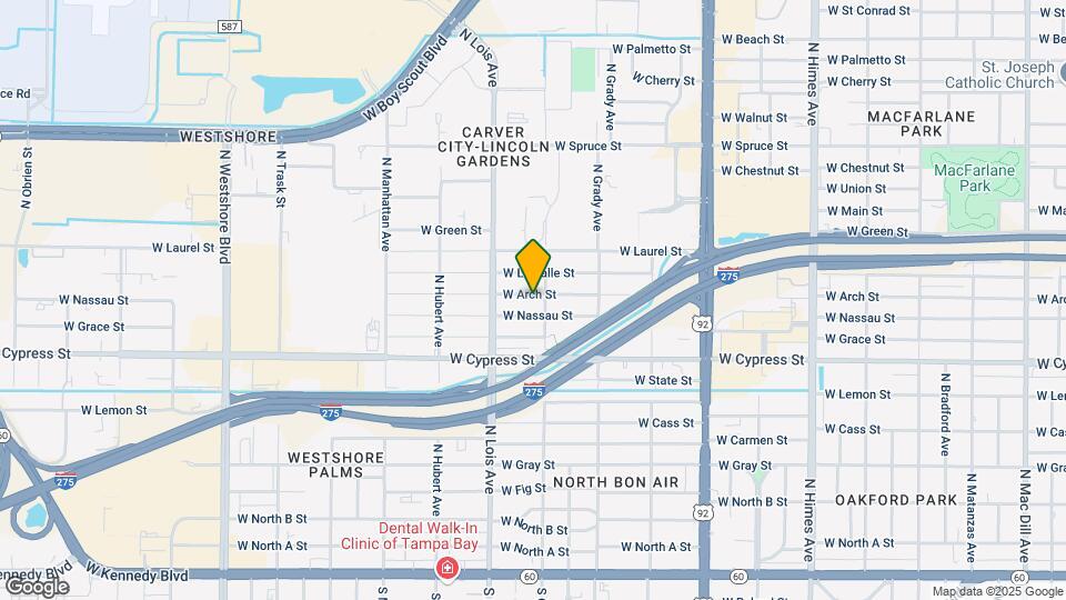 4106 W Arch St Map and Location Details
