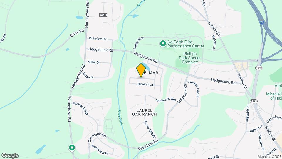 849 Hedgepath Terrace Map and Location Details