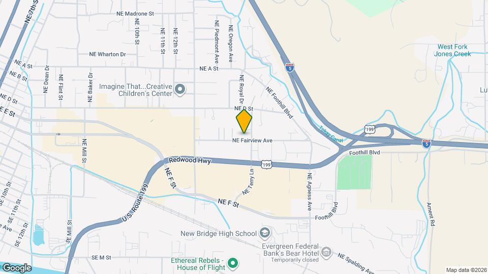 1836 NE Fairview Ave, Unit C Mapa y Detalles de la Ubicación