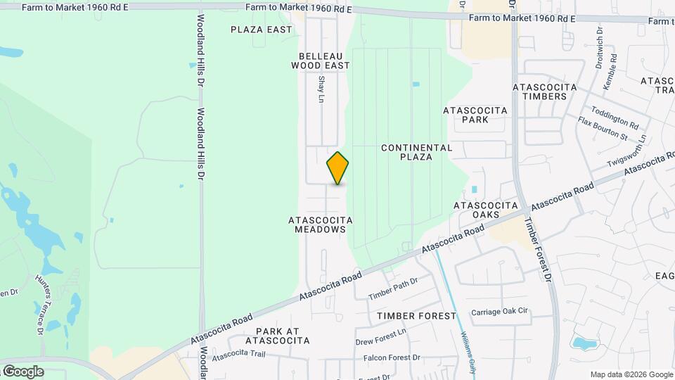 5018 Woodland Meadows Ln Map and Location Details