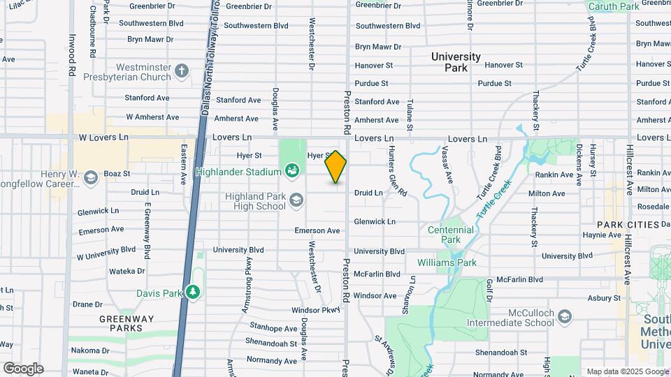 4112 Druid Ln Map and Location Details