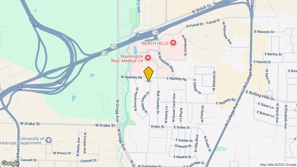 3065 N Quail Creek Dr Map and Location Details