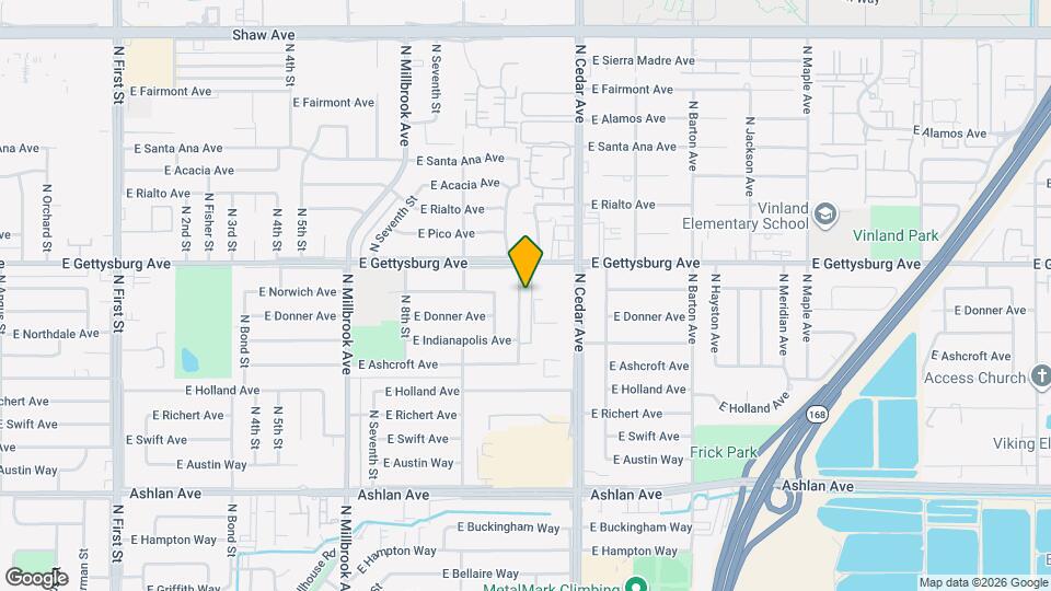 4544 N Sharon Ave Mapa y Detalles de la Ubicación