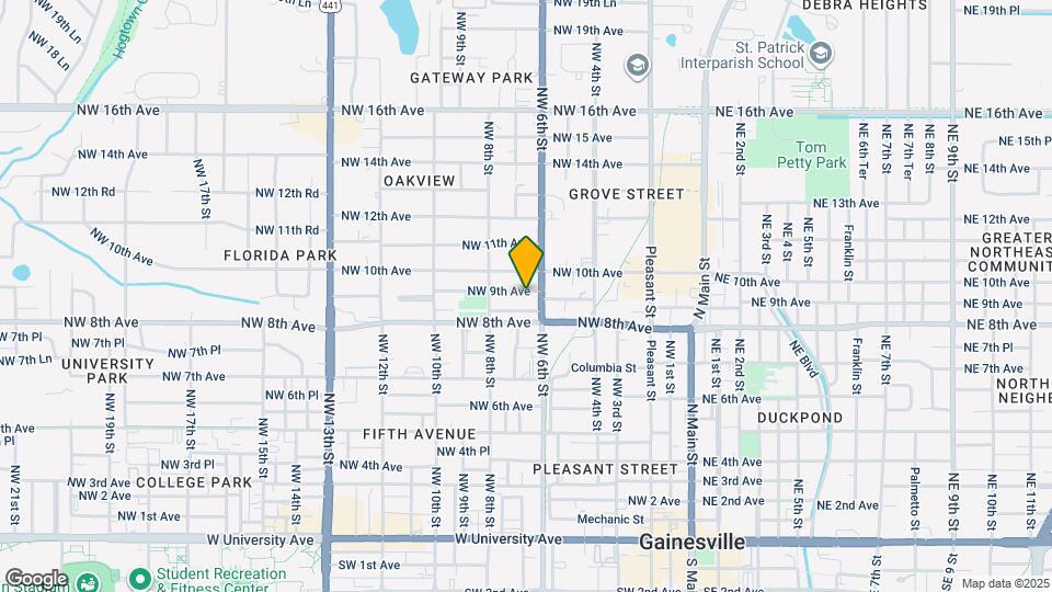 615 NW 9th Ave Mapa y Detalles de la Ubicación