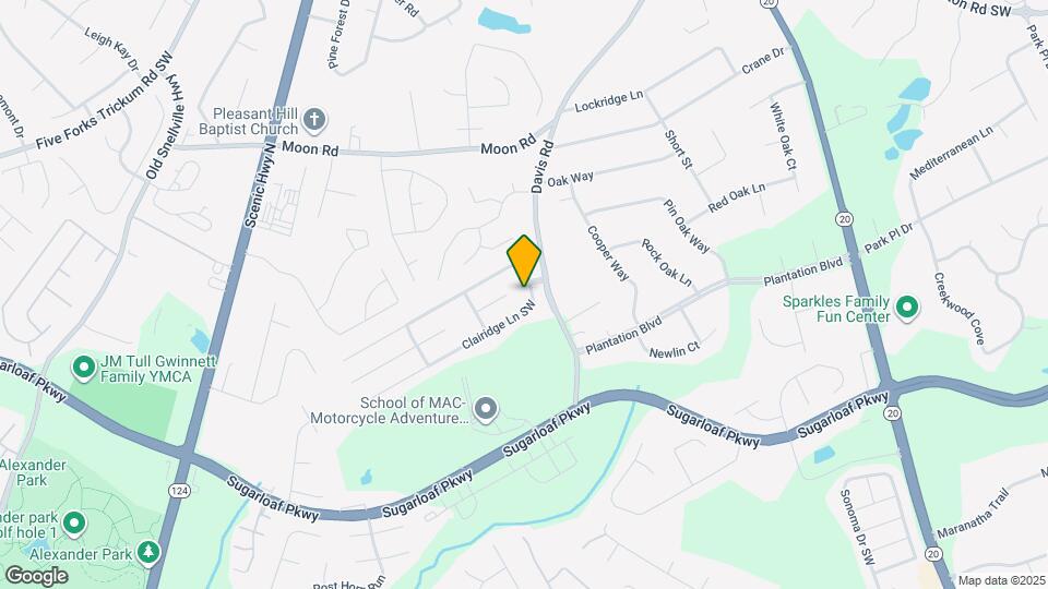 590 Clairidge Ln SW Map and Location Details