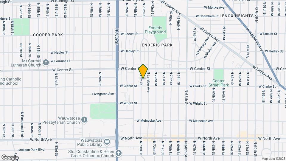 2626 N 73rd St Map and Location Details