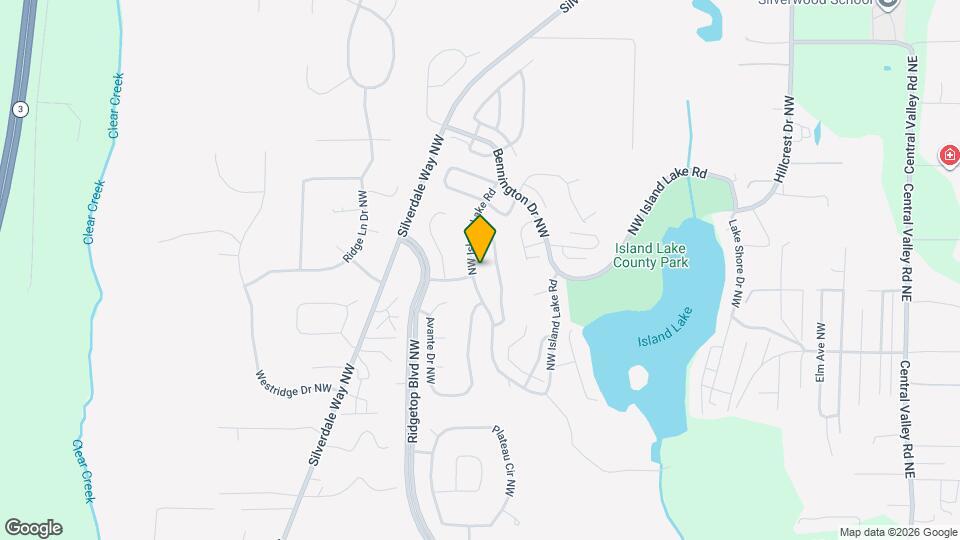 1432 NW Island Lake Rd Map and Location Details