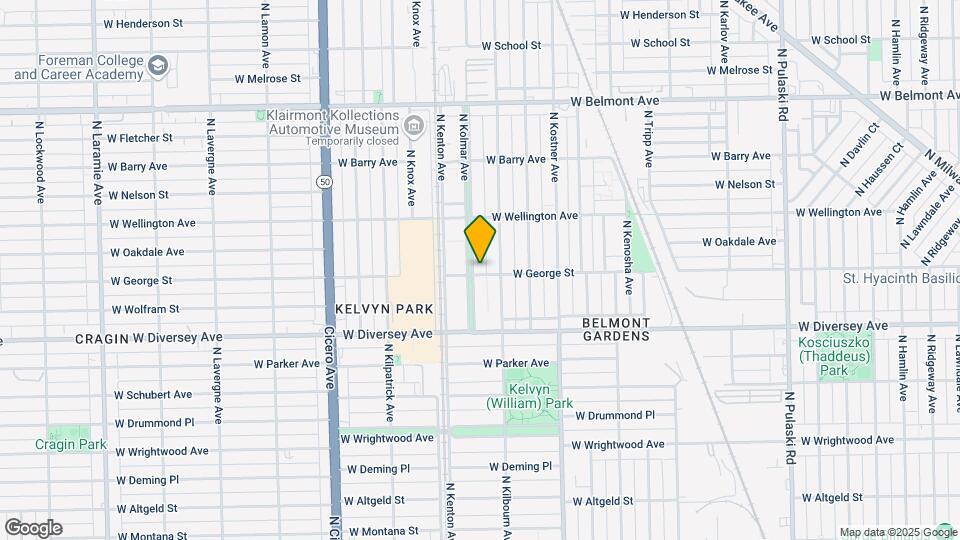 2901 N Kolmar Ave Mapa y Detalles de la Ubicación