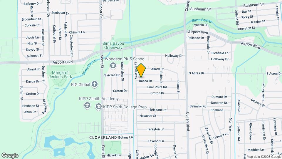 4115 Dacca Dr Map and Location Details
