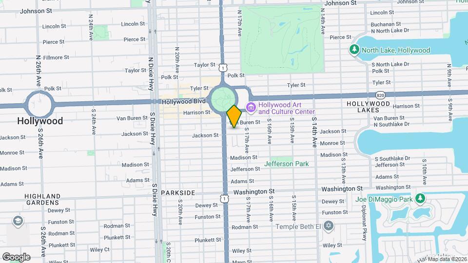 1735 Jackson St Map and Location Details