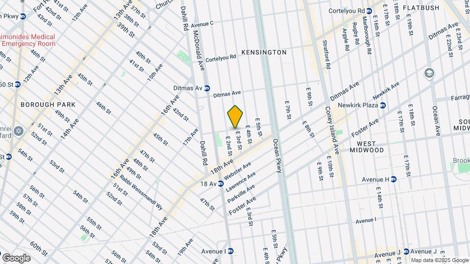762 E 3rd St Map and Location Details