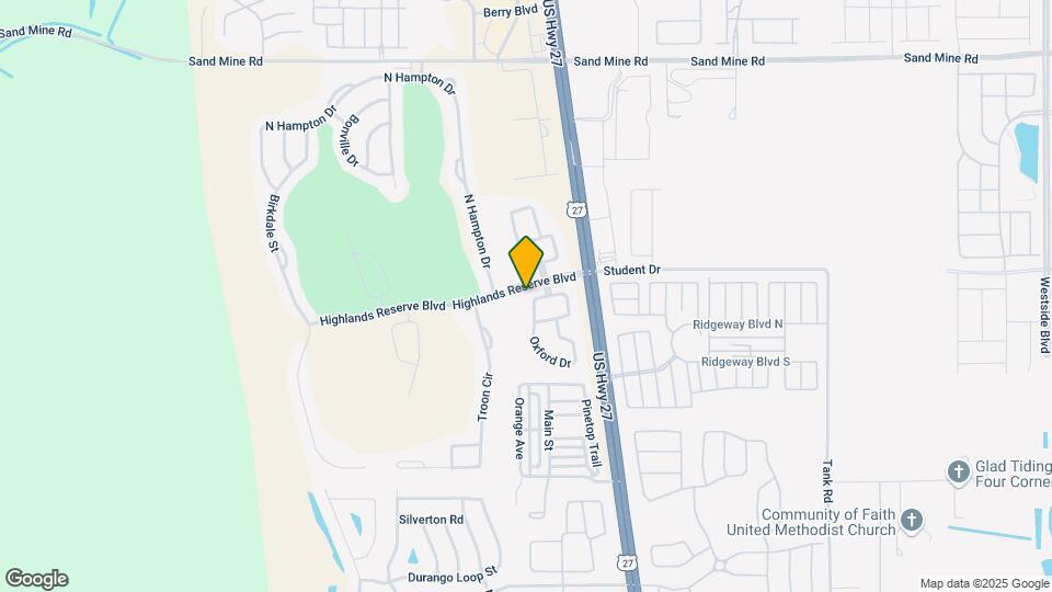 502 Oxford Dr Map and Location Details