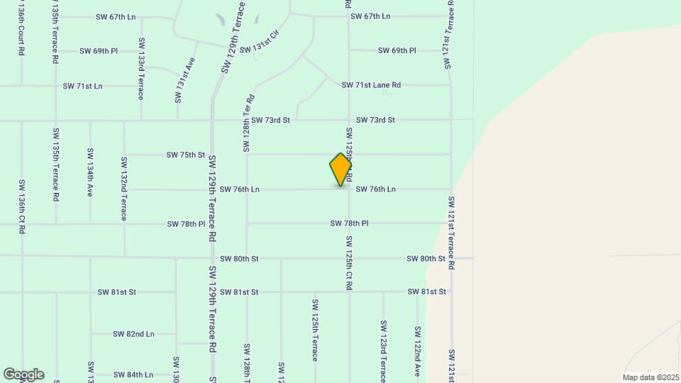 12444 SW 76th Ln, Unit 00114 Map and Location Details