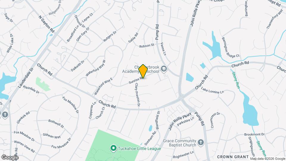 12005 Sunrise Rd Map and Location Details