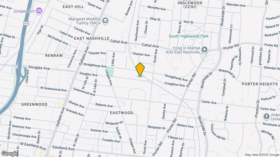 1605 Douglas Ave, Unit D Mapa y Detalles de la Ubicación